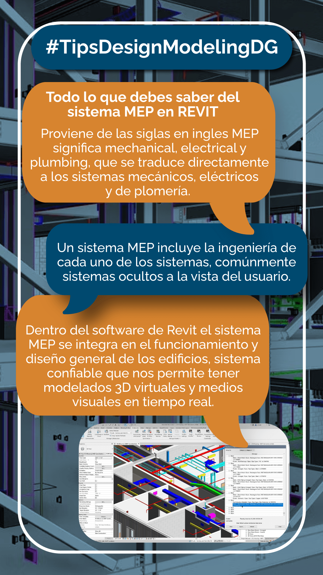 Lee más sobre el artículo ¿Conoces lo que es un sistema MEP en REVIT?